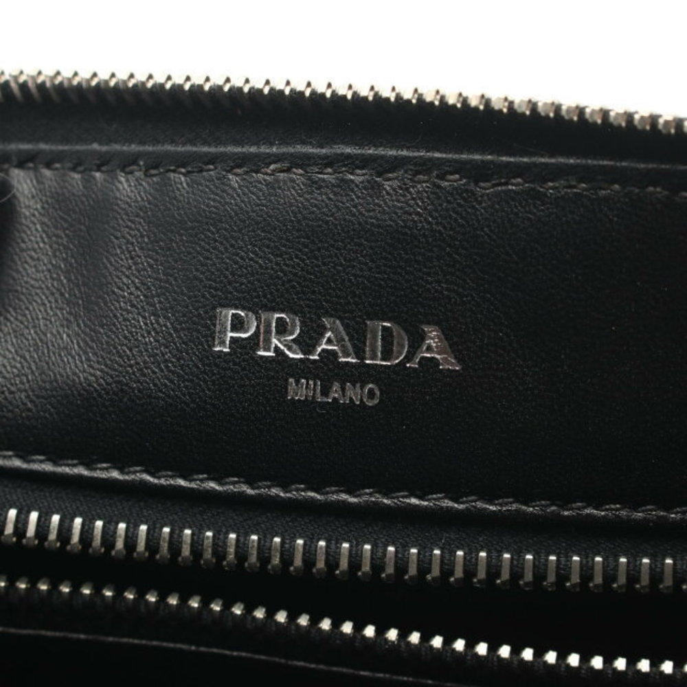 Prada Bag Black Saffiano Clutch Leather - Picture 5 of 7